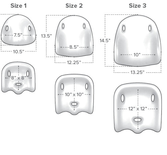 Special Tomato Liners - Gray|Special Tomato Liners - Aqua|Special Tomato Liners - Lilac|Soft Touch Liner Sizing