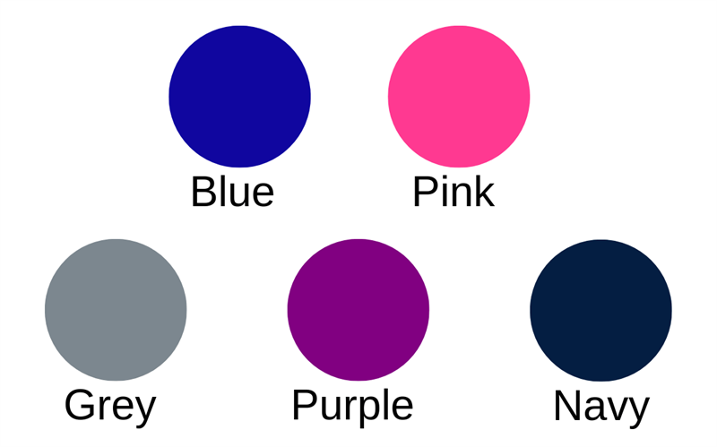 Colors for Safety Sleeper Model 300