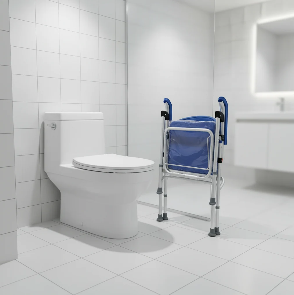 UltraCommode Folding Commode Chair by Platinum Health