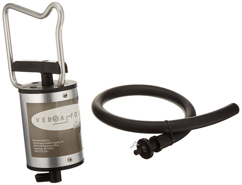 Versa Form Vacummn Pump for the Versa Form Positioning Pillows for adults and children with special needs. |Versa Form Vacuum deconstructed|Versa Form Vacuum side veiw