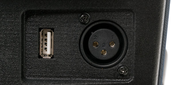 USB charger port located in the Tiller on Victory 2.0