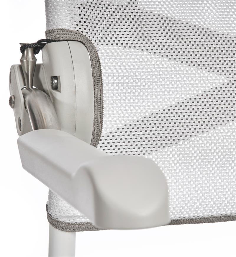 Optional Arm support lock locks supports in down position