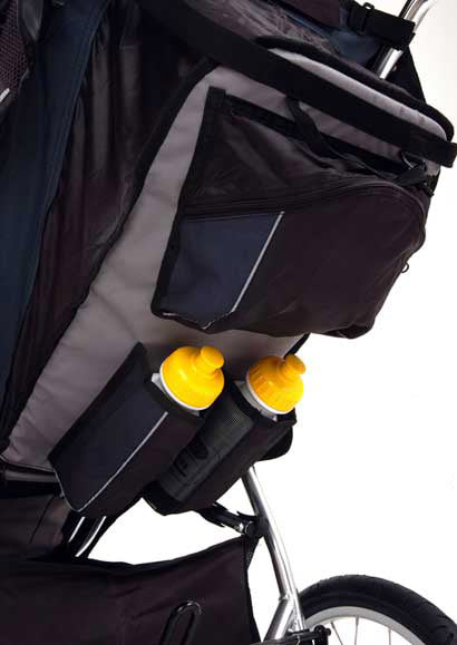 Storage on back of stroller