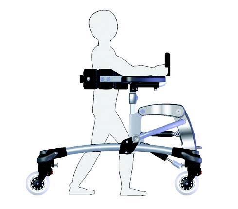 R82 Mustang posterior/anterior gait trainer