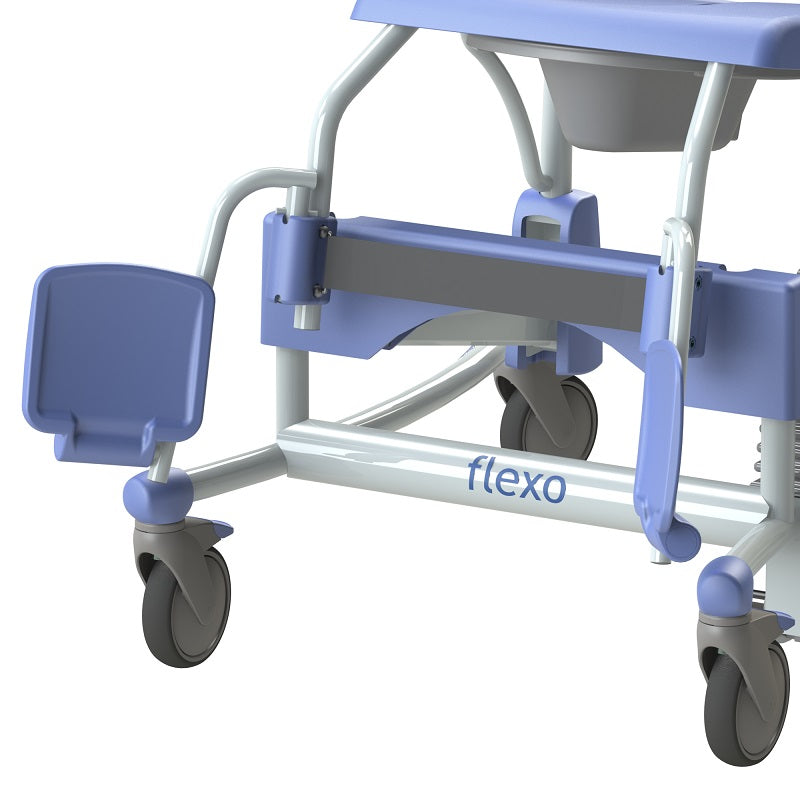 Lopital Flexo Tilt Shower Chair|Lopital Flexo Tilt Shower Chair|Lopital Flexo Tilt Shower Chair|Lopital Flexo Tilt Shower Chair - Footrests|Lopital Flexo Tilt Shower Chair - Platilon back|Lopital Flexo Tilt Shower Chair - Platilon seat|Lopital Flexo Tilt Shower Chair - Comfort leg rests