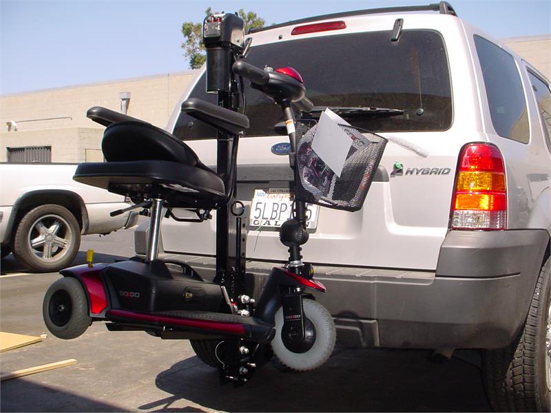 TriLift Classic Mobility Carrier on Large Vehicle