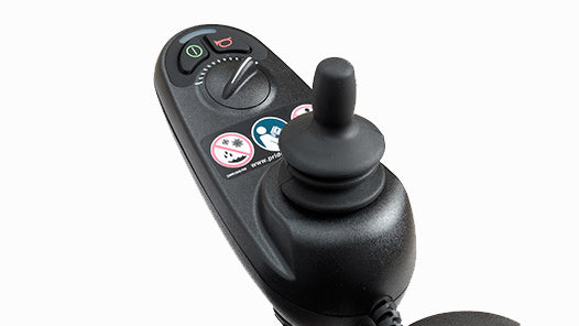 Intuitive hand control joystick is easy to use