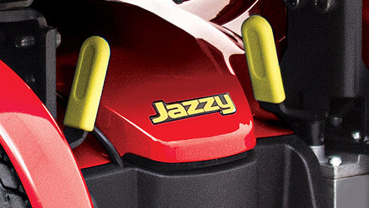 Pride Mobility Jazzy Elite 14 - Red|Pride Mobility Jazzy Elite 14 - Blue|Pride Mobility Jazzy Elite 14 - 14 inch tires|Pride Mobility Jazzy Elite 14 - Color Through Shroud|Pride Mobility Jazzy Elite 14 - Performance Electronics|Pride Mobility Jazzy Elite 14 - Easy Access Free Wheels|Pride Mobility Jazzy Elite 14 - Rear Basket|Pride Mobility Jazzy Elite 14 - Saddle Bag|Pride Mobility Jazzy Elite 14 - Cup Holder|Pride Mobility Jazzy Elite 14 - Weather Cover