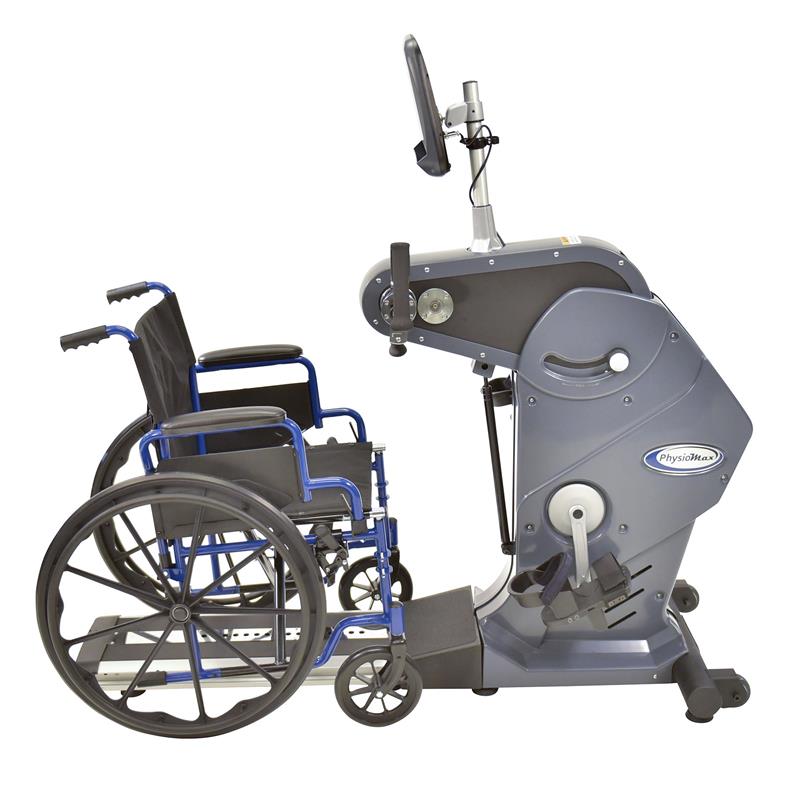 HCI PhysioMax Upper Body Ergometer & Recumbent Bike|HCI PhysioMax - Removable Seat|HCI PhysioMax - Accommodates Wheelchairs|HCI PhysioMax - Pedal|HCI PhysioMax - Adjustable Positions|HCI PhysioMax - Arm and handle|HCI PhysioMax|HCI PhysioMax - Seat|HCI PhysioMax - Display Console|HCI PhysioMax - Seat Recline