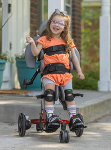Size 1 Stander supports social interactions and health benefits.