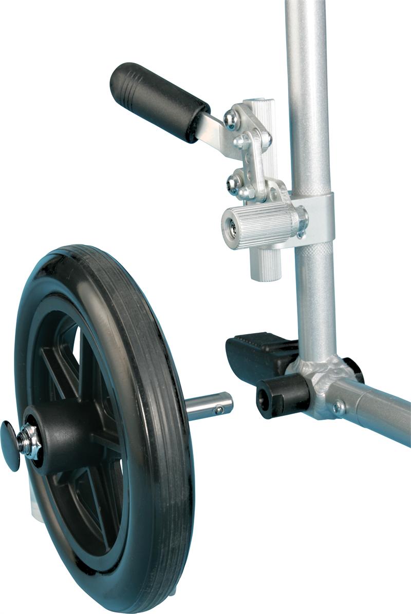 Flyweight Lightweight Red Transport Wheelchair with Removable Wheels||||