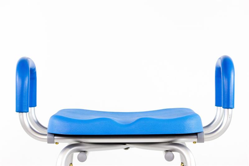 Apex Hip Chair by Platinum Health can be used anywhere in the house|Arms can be used just on the right side of the chair|Arms can be used just on the left side of the chair|Customize your perfect seat and remove the padded armrests completely|Seat can be just the seat without the backrest and armrests|Easy to remove backrest allows seat with just padded armrests