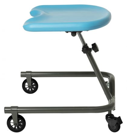 Special Tomato Soft-Touch Floor Sitter with Wedge Base in Aqua|Special Tomato Soft-Touch Floor Sitter with Wedge Base in Lilac|Special Tomato Soft-Touch Floor Sitter with Wedge Base in Dark Gray|Attachment Straps come standard on chest and pelvic area|Closeup of connection and leg area|Optional Special Tomato Mobile Activity Tray in Aqua|Optional Special Tomato Mobile Activity Tray in Gray, Chocolate and Lilac
