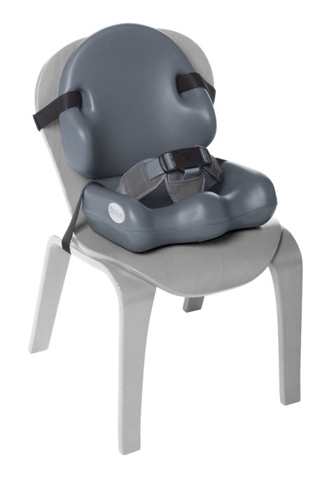 Optional Soft Liner seat and back in Dark Gray