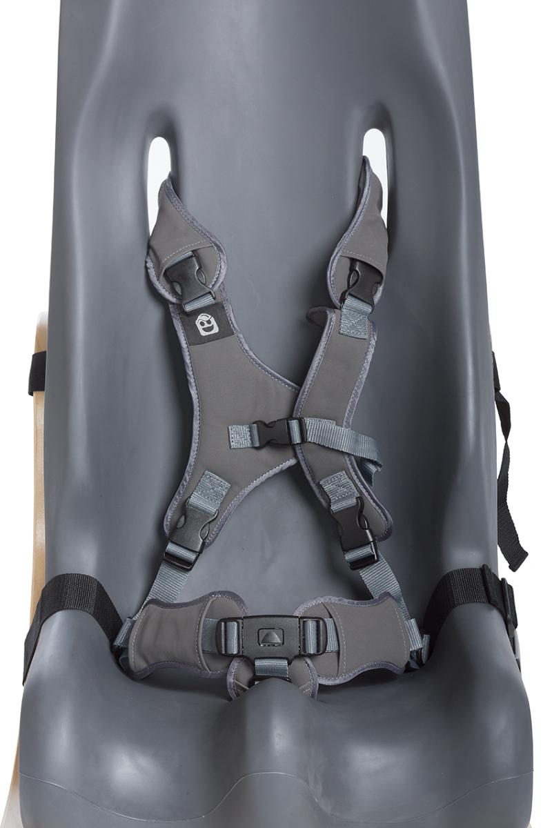 Special Tomato Soft-Touch Floor Sitter with Wedge Base in Aqua|Special Tomato Soft-Touch Floor Sitter with Wedge Base in Lilac|Special Tomato Soft-Touch Floor Sitter with Wedge Base in Dark Gray|Attachment Straps come standard on chest and pelvic area|Closeup of connection and leg area|Optional Special Tomato Mobile Activity Tray in Aqua|Optional Special Tomato Mobile Activity Tray in Gray, Chocolate and Lilac