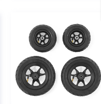 Optional: Pneumatic Wheels, upgrade kit