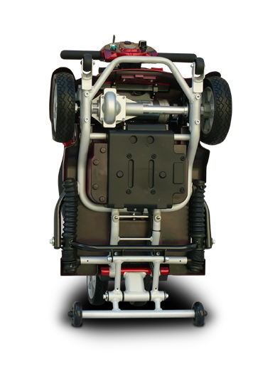 Easy to roll Transport Plus Scooter folded