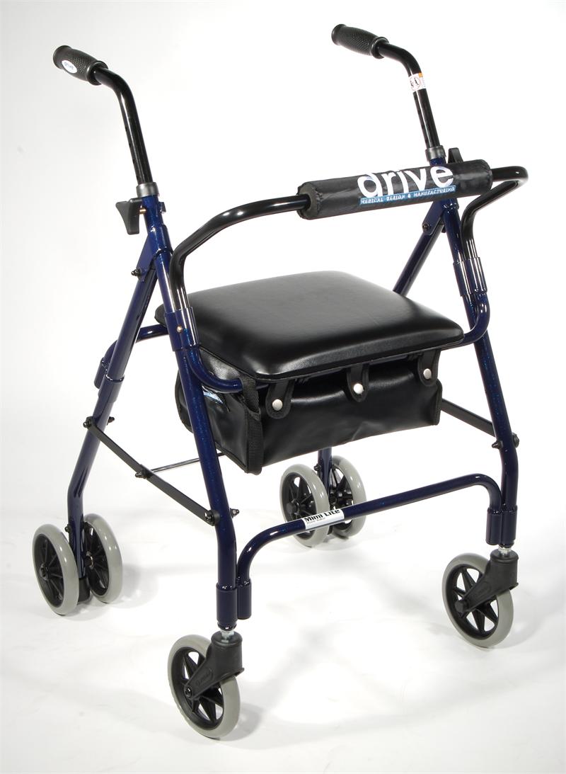 Mimi Lite Push Brake Rollator Walker By Drive Medical