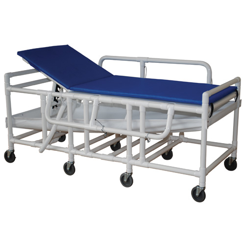 MJM Shower Accessible Gurney with 900lbs Capacity 910DB