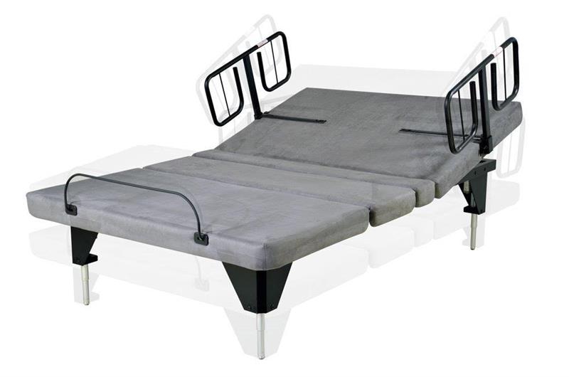 Assured Comfort Adjustable Bed With Wooden Headboard