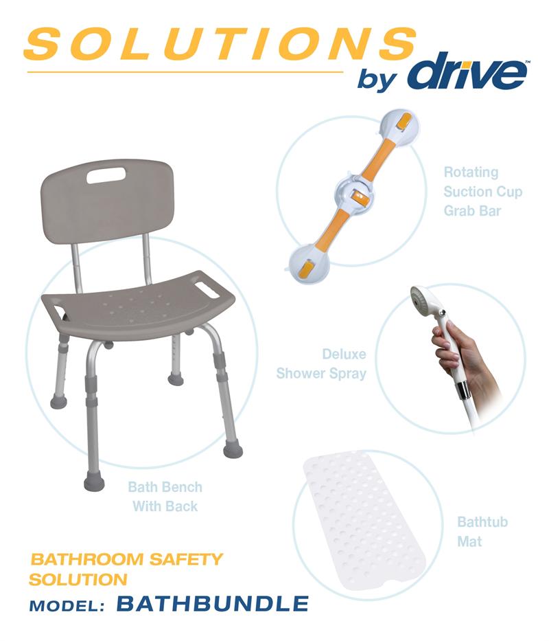 Bathroom Safety Solution By Drive Medical Adaptive Specialties