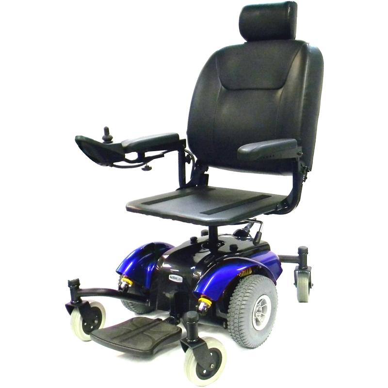 Intrepid MidWheel Power Wheelchair with Pan Seat Drive Medical