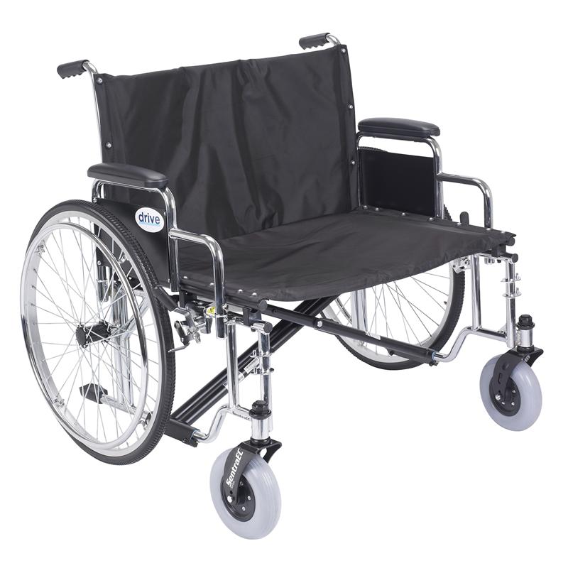 Sentra EC Heavy Duty Extra Wide WheelchairDetachable Armsstd30ecdda