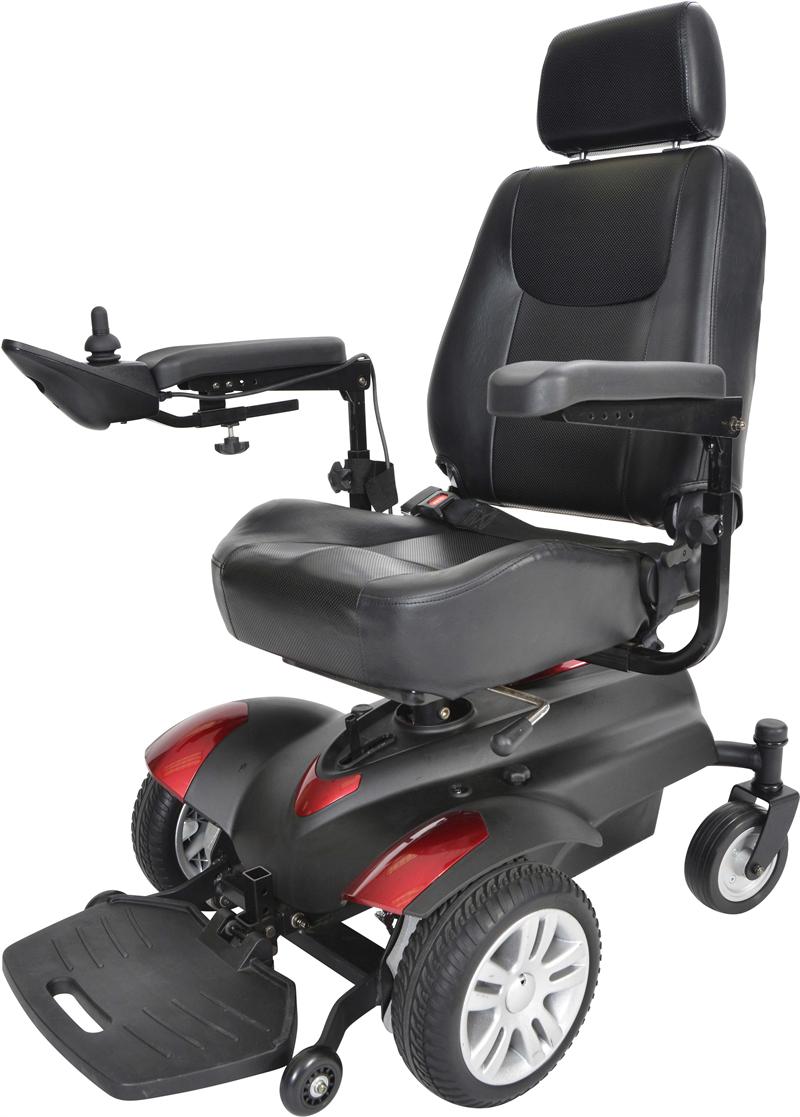 Titan Front Wheel Power Wheelchair with Captain Seat
