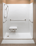 Walk-in showers