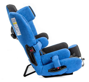 Side view of the Inspired by Drive Spirit Plus Car Seat with tilt bar