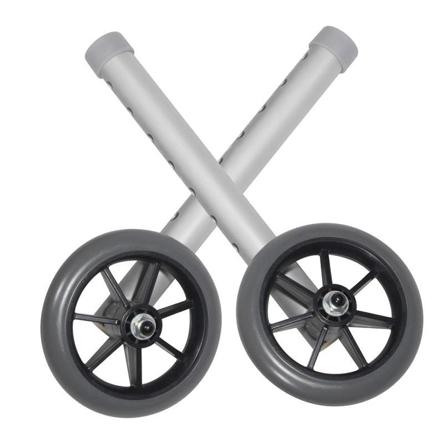 Universal 5" Walker Wheel Pair by Drive Medical