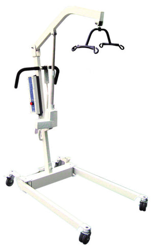 Bariatric Battery-Powered Lift with 4-Point Cradle by Drive Medical|Optional Drive Medical Full Body Patient Lift Sling