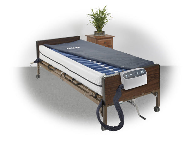 Med-Aire Plus 8" Alternating Pressure and Low Air Loss Mattress System|Med-Aire Plus 8" Alternating Pressure Mattress with 10" defined perimeter|Med-Aire 8" Alternating Pressure and Low Air Loss Mattress Control