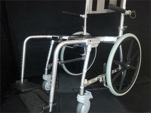 Go-Anywhere Self Propel Commode N Shower Chair|Go-Anywhere Self Propel Chair - Compact|Go-Anywhere Self Propel Chair - Frame|Go-Anywhere Self Propel Chair - Tool Free Assembly