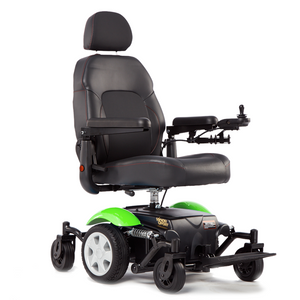 Vision Sport Power Wheelchair in green