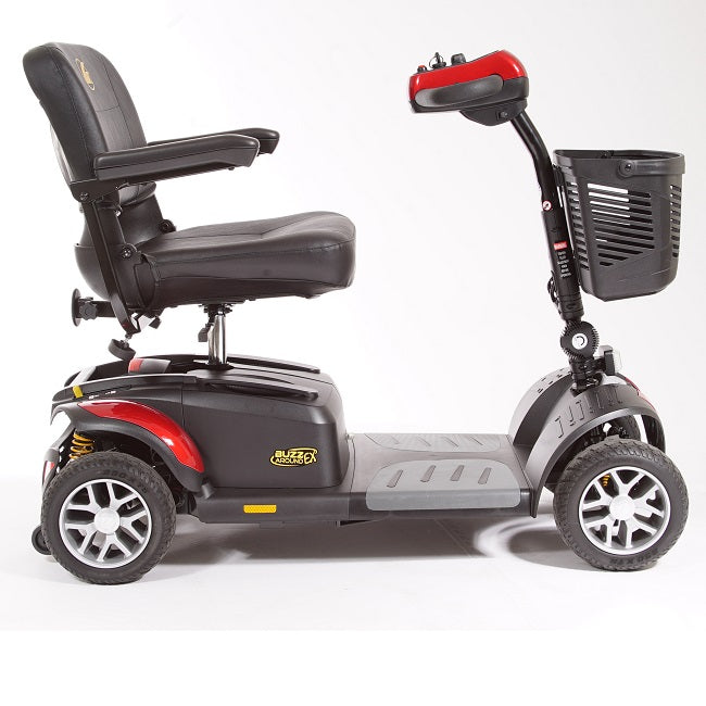 Side view of the Buzzaround EX 4-Wheel Scooter