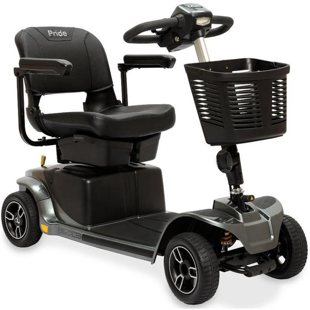 Revo 2.0 4-Wheel Scooter by Pride Mobility in Grey Street