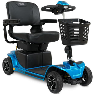 Revo 2.0 4-Wheel Scooter by Pride Mobility in True Blue