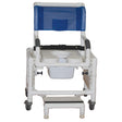 MJM Rio Shower and Commode Chair|Color selections available in mesh or tear-resistant vinyl