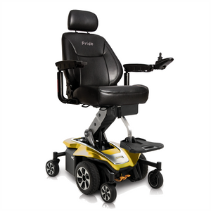 Jazzy Air 2 Power Wheelchair in Citrine Yellow