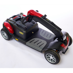 Tiller fully fold down on Buzzaround LX 4-Wheel