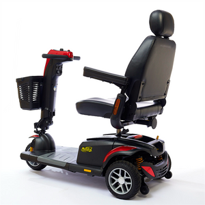 Backview of Buzzaround LX 3-Wheel Scooter