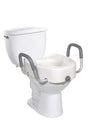 Raised Toilet Seat By Drive Medical 12013|Raised toilet seat full dimensions