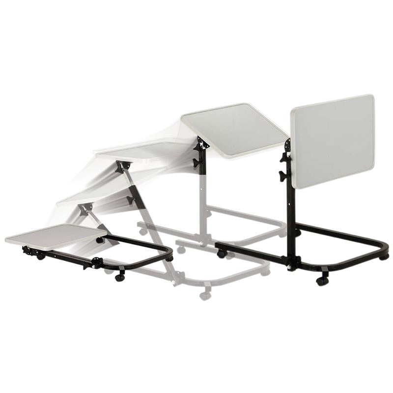 Pivot and Tilt Adjustable Overbed Table Tray By Drive Medical|Pivot & Tilt Tilting Motion