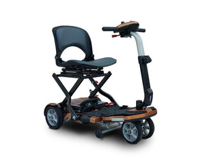 Transport Plus Folding Scooter in Copper - folds to a 46 pound base.