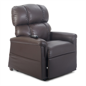 MaxiComforter PR-535 Lift Chair in Coffee Bean Brisa (Side View)
