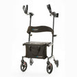 UPWalker Lite Mobility Stand Up Walking Aid by LifeWalker|UPWalker Lite Mobility Stand Up Walking Aid by LifeWalker with user|Optional flashlight attaches to your walker to light dark paths|Add tons of storage with the Luxury Personal Item Bag|Great for shopping trips, the optional Shopping Bag straps on the front