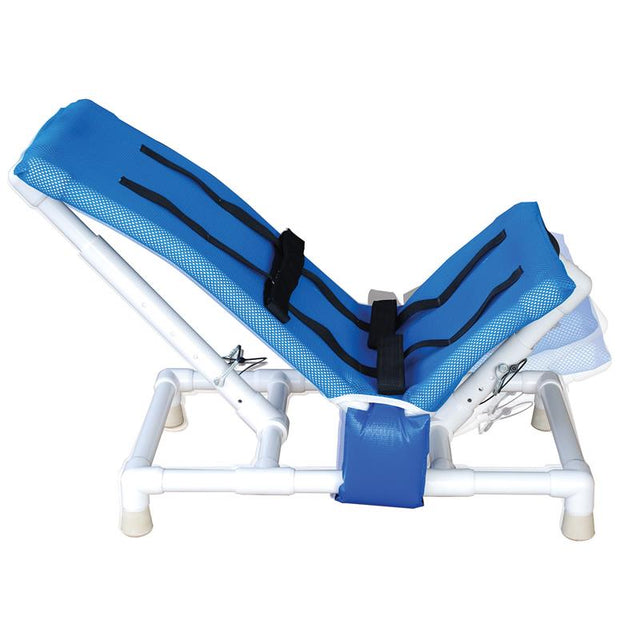 MJM Pediatric Articulating Bath Chair reclines seat and back independently