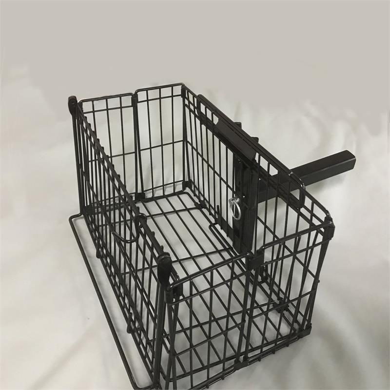 Merits Folding Basket on back of scooter|Large Merits Folding Basket