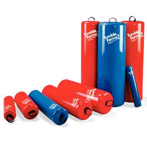 Tumble Forms 2 Rolls, brightly colored rolls are adaptive shapes for rolling and rocking movements, and for positioning and neurodevelopmental training